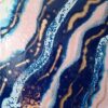 Caterina Crincoli Resin Art- Resina Epossidica, pigmenti, su pannello Leger Art Astratto