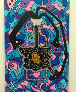 Gennaro Lanzo qui si rappresenta un modo sbagliato di raggiungere un obbiettivo, che inevitabilmente porta un infinito movimento senza arrivare mai alla conclusione