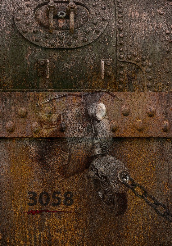 vintage vespa Paul David Redfern