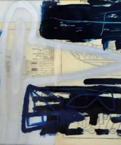 "Senza Titolo 2" di Lucio Afeltra (2016) - Tecnica mista- Espressionismo/Concettuale - 90x75x5 cm