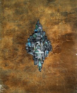 Matteo Giuseppe Secone Pastello, inchiostro e orone su carta