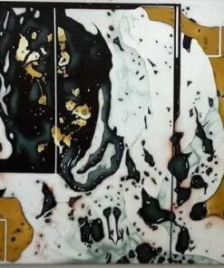 Olio su tela astratto Vittorio Menditto