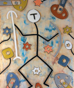 Andrea Benetti Persone Olio su tela