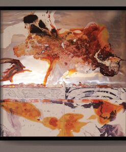 Francesco Trabattoni Tecnica mista su alluminio e carta