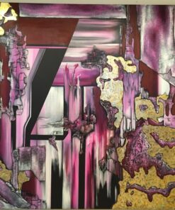 Vittorio Menditto Olio su tela - Foglia d'oro variegata - Paste acriliche