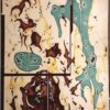 Quadro realizzato con caschetto Vittorio Menditto