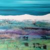 Resin Art- Resina Epossidica, pigmenti, su pannello Leger Art Caterina Crincoli Paesaggio