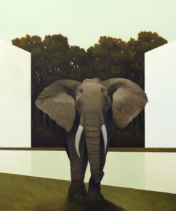 Cesare Reggiani Olio su tela animali natura