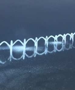 Claudio Coltura spraypaint on canvas astratto