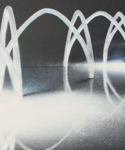 Claudio Coltura spraypaint on canvas astratto