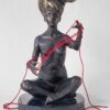 Statua di Bronzo stile surrealismo Francesca Dalla Benetta
