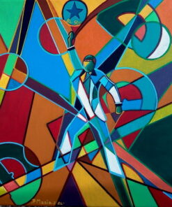 ballerino astratto concettuale Piero Masia