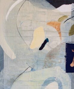 "Clessidracqua" di Paolo Vitale - Tecnica mista su tavola - Astratto - 40x60x2cm