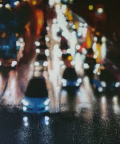 Claudio Coltura spraypaint on canvas urban automobili