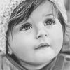 Barbara Sirtoli grafite e carboncino su carta Strathmore volto di bambino ritratto
