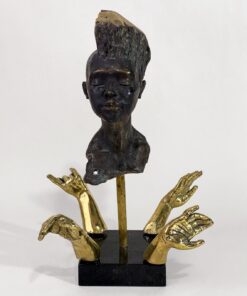 Francesca Dalla Benetta Bronze and marble