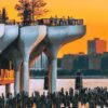 "Little Island New York" di Marco Barberio (2021) - Acrilico su tela - Realismo - 69x98x3cm