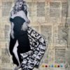 Annabella Talignani Acrilico, Collage su Legno