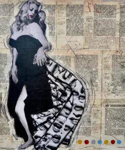 Annabella Talignani Acrilico, Collage su Legno