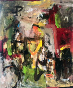 Tatiana Carapostol Alla ricerca dell'ignoto, opera legata alla spiritualità dell'autore, trasmette continua curiosità.