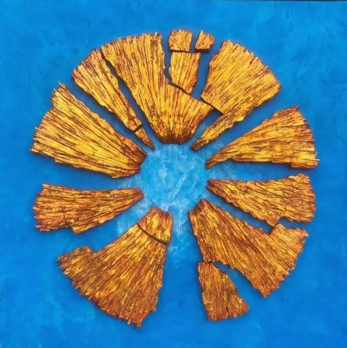 Guglielmo Ferraiola scultura sole astratto