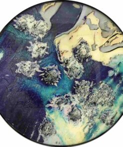 Mauro Moriconi Astratto Stampa su tela e resina