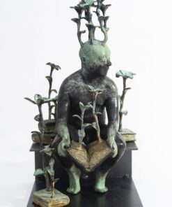 Trasformazioni" di Francesca Dalla Benedetta - Bronzo - 20x37x20cm