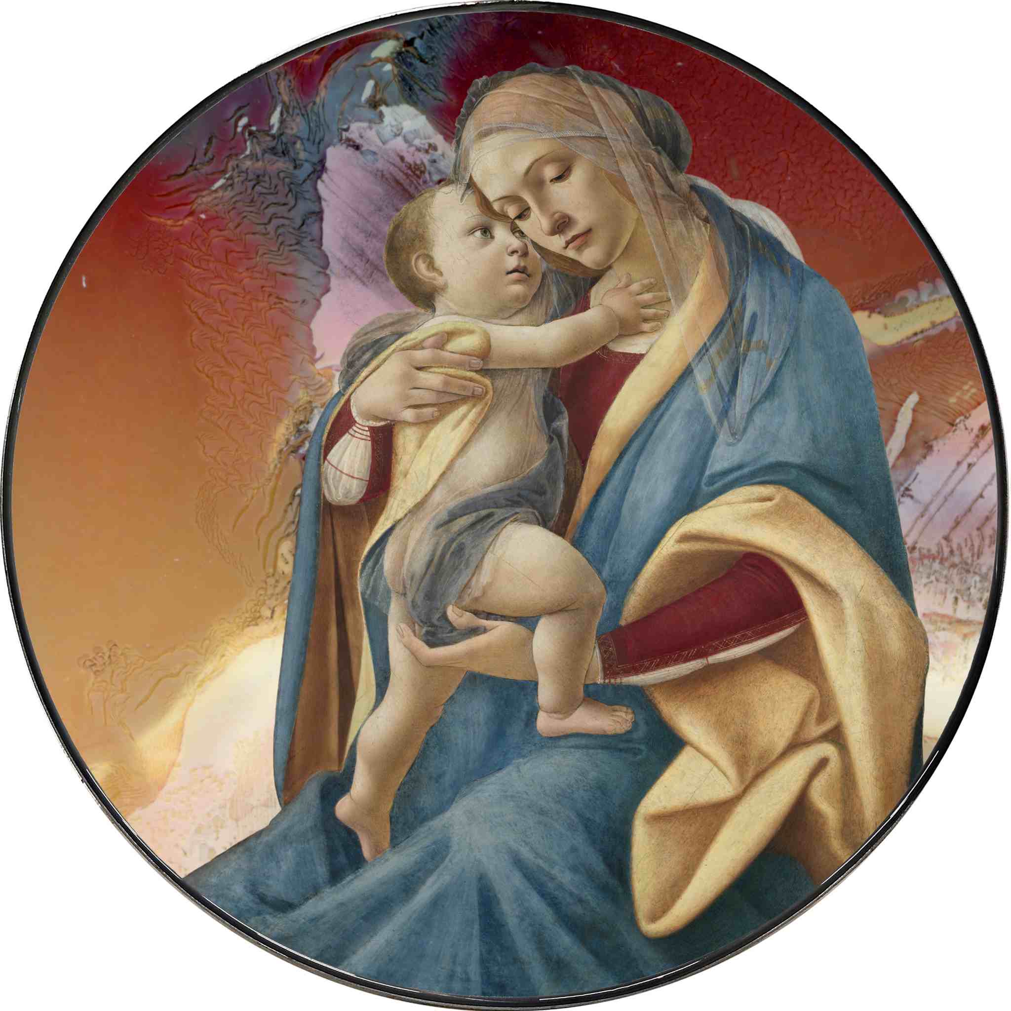 Mauro Moriconi Figurativo Sacro&religioso Stampa su plexiglass