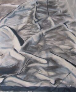 "Abandonedsheets" di Stefano Martignago (2020) - Acrilico su tela - Figurativo - 62x90x4cm