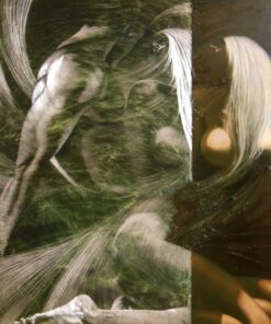 olio su polimaterico ed incisione su ottone Gianluca Coren