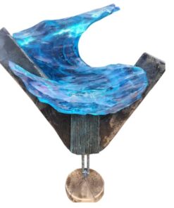 Scultura Guglielmo Ferraiola astratto