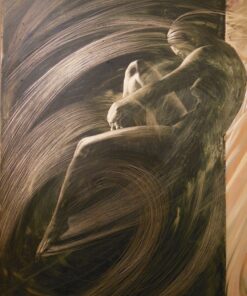 Gianluca Coren Olio su polimaterico ed incisione su alluminio Figure femminili