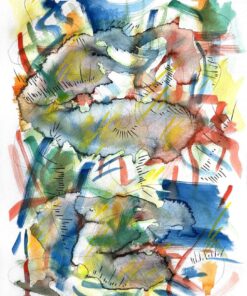 Acquerelli e inchiostro su carta Domenico Cristiano Torre