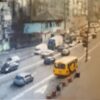 spraypaint on canvas Claudio Coltura cittadino urbano automobili traffico