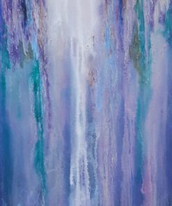 mista su tela astratto