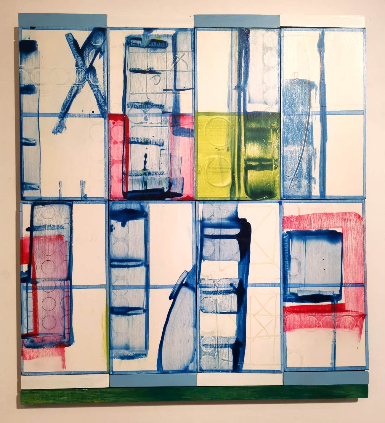 Eclario Barone astratto geometrico