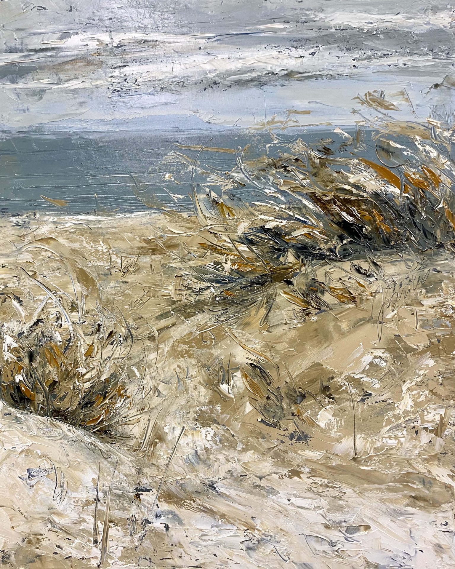 Francesca Brivio Figurativo paesaggio olio su tela