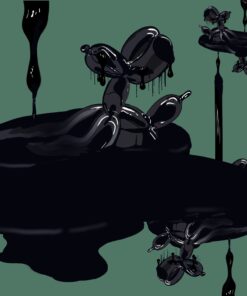 Koons di Alice Passadore - Copia firmata stampata in alta risoluzione - Pop Art - 50x70x0,3cm