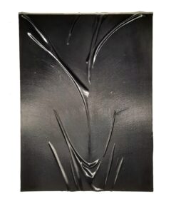 "La Femme" di Emanuele Marchetti (2021) - Tecnica mista su tela - Astratto - 50x70x2,5cm