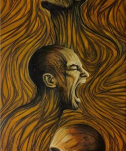 Olio su tela figurativo Francesco Pratillo