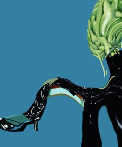 "Headchoke" di Alice Passadore - Copia firmata stampata in alta risoluzione - Pop Art - 50x70x0,3cm