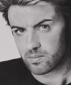 grafite e carboncino su carta Strathmore Barbara Sirtoli Volto Uomo