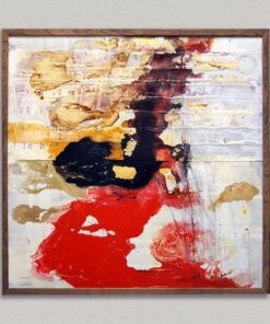 Francesco Trabattoni tecnica mista astratto informale