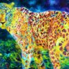 Quadro ad Olio su tela finger painted Chiara Magni