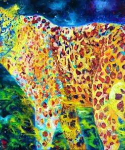 Quadro ad Olio su tela finger painted Chiara Magni