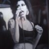 vernice spray, graffiti su tela, aerosol art Giuseppe Valia