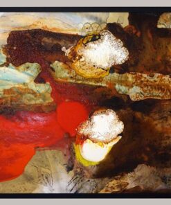 Francesco Trabattoni tecnica mista astratto informale