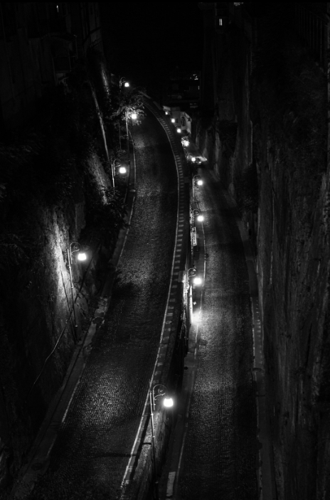 Luci notturne della città