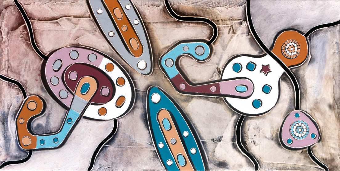 Astratto concettuale geometrico Andrea Benetti