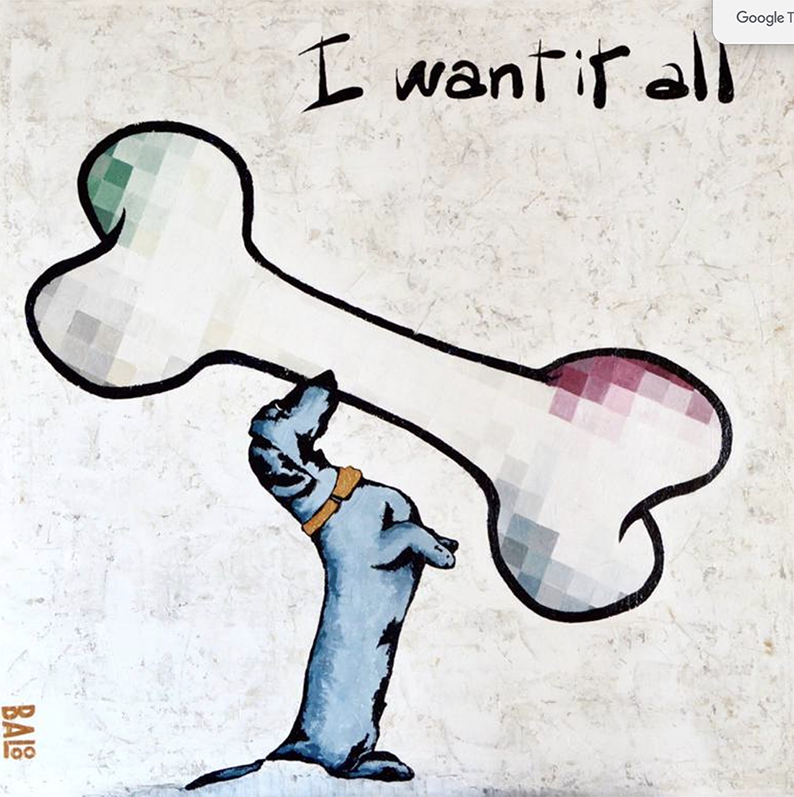 I WANT IT ALL - DACHSHUND